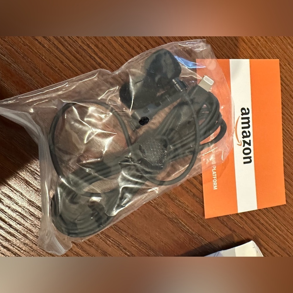 Clip-On Microphone - small mic. New in box